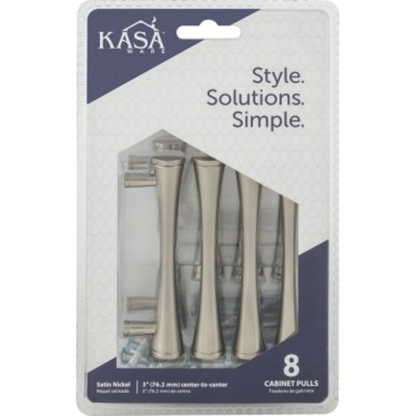Hardware Resources K5123SN-8 Cabinet Bar Pull 4 In Overall Length