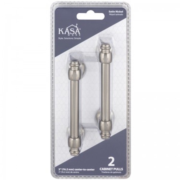 Hardware Resources K2083SN-2 Cabinet Pull 4 In Overall Length 3 In Center to Center Satin