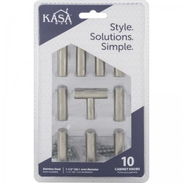 Hardware Resources K394SS-10 Cabinet Knob 39Mm Overall Length Bar
