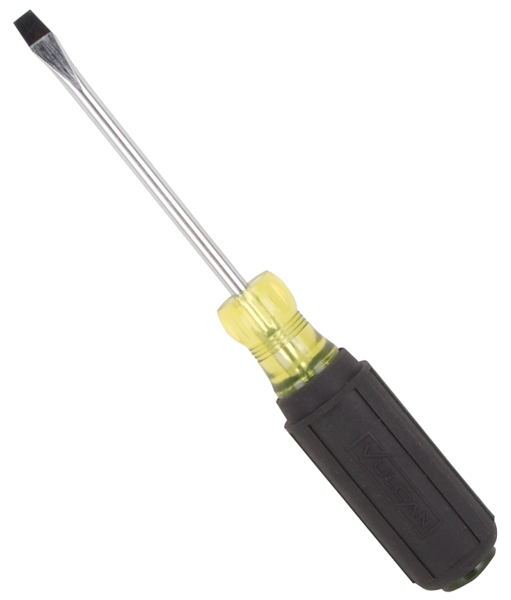 VULCAN MPSD05 Screwdriver 1/4 In Drive 8-1/4 In Shank Plastic Rubber Handle