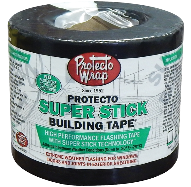 Protecto Wrap 844006SW Flat Roof Flashing Building Tape 75 Ft 6 In Self Adhesive