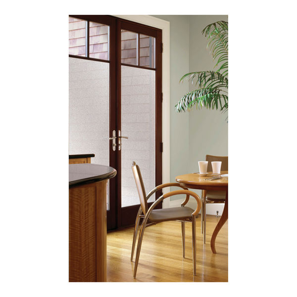 Brewster Home Fashion 99425 Privacy Film Door Sand