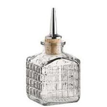 HG90242-006 5.25 Oz Glass Bitters Bottle