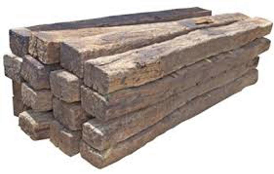 National Salvage & Service Co NATSAL 0001 Railroad Ties 7 X 9 X 8.5