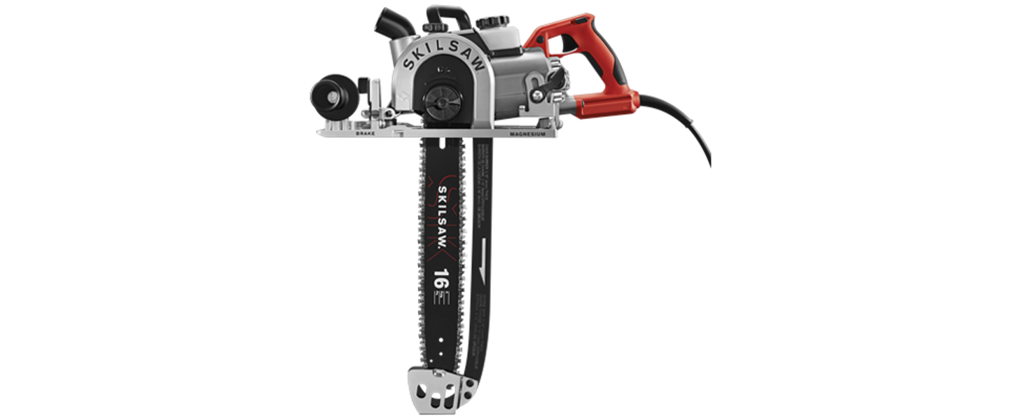 SKIL SPT55 Chain Beam Saw 11 Inch Cutting Capacity Durable Design Lightweight