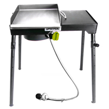 PS115 Camp Stove With Griddle Patio
