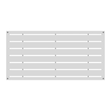 73042821 Decorative Screen Panel White
