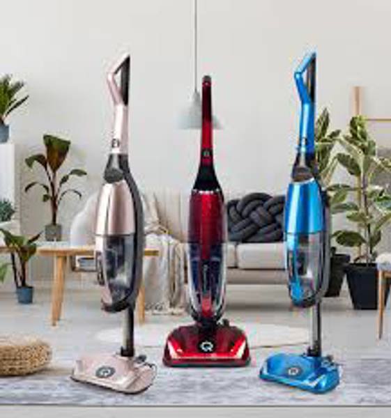 Quantum QX-8002-BLUE Upright Vacuum with Water Filtration Technology Blue