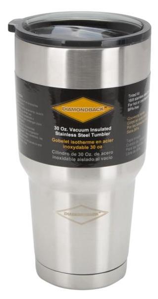 Diamondback BP-Y01O Vacuum Insulated Tumbler 30 Oz Stainless Steel