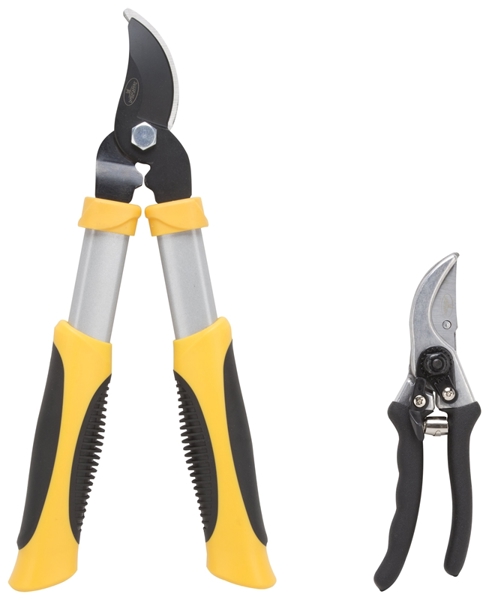 Landscapers Select GL4003 / GP1002 Pruning Set of 2 Aluminum Yellow and Black Cushion Grip Handle