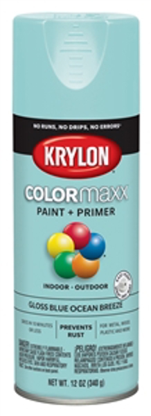 KRYLON K05506007 Paint Spray  Blue Ocean Breeze Gloss Blue