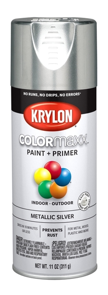 KRYLON K05590007 Metallic Spray Paint 12 Oz Silver