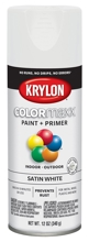 K05577007 White Satin Spray Paint