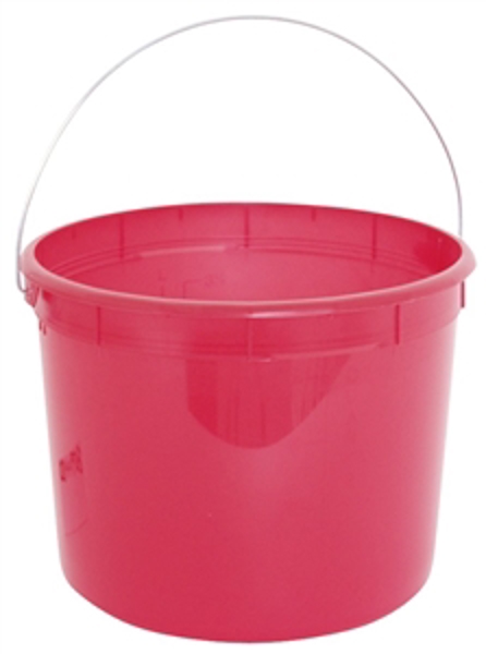 Encore Plastics 1044480 Paint Pail 5 Qt Plastic Red Solvent Resistant