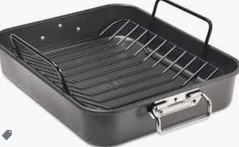 KitchenAid KB2NSO16RP Roaster With Rack 16 In Onyx Black