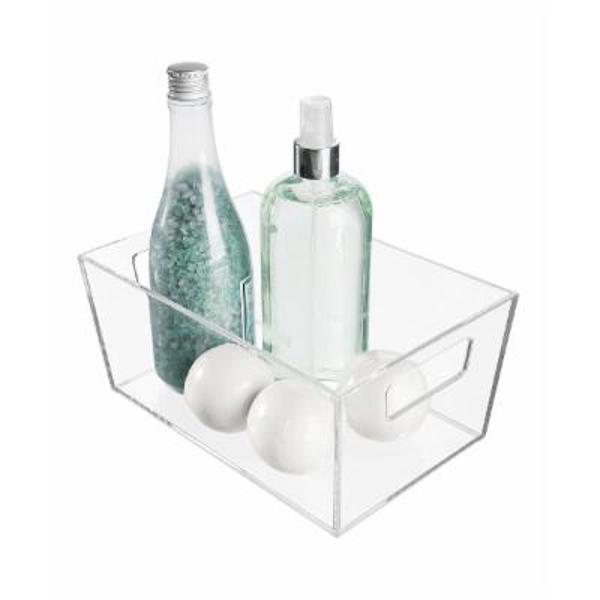 InterDesign 42360 Small Clarity Vanity Bin