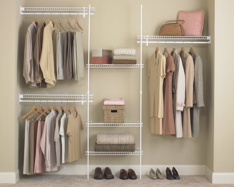 ClosetMaid 563600 Closet Organizer Vinyl Coated Steel White