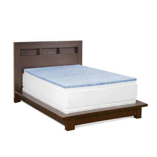Jeffco Fibres, Inc. EHTCMBG1F205 Gel Memory Foam Mattress Topper 3 Inch Queen