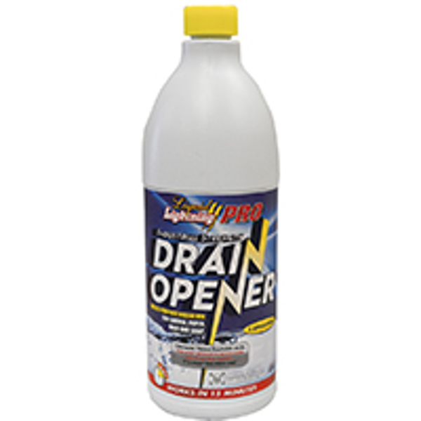 ROLINE CHEMICALS FE32 Liquid Drain Opener 32 Oz Dark Brown Odorless