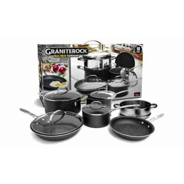 AS SEEN ON TV 2228 10 Piece Cookware Set