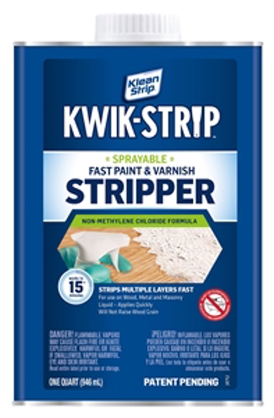 WM Barr QKWL963 Stripper Paint and Varnish Spray 1 Qt
