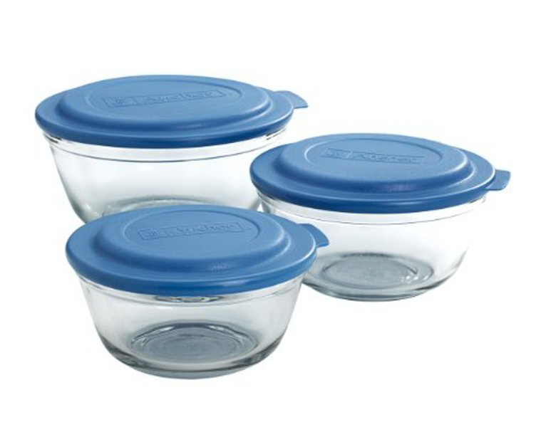 Anchor Hocking 82391L11 Mixing Bowl Set 2 Piece 1.5 Qt Capacity