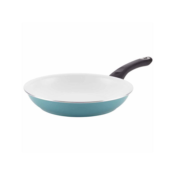 Farberware 17503 Open Skillet 10 In Aqua Ceramic