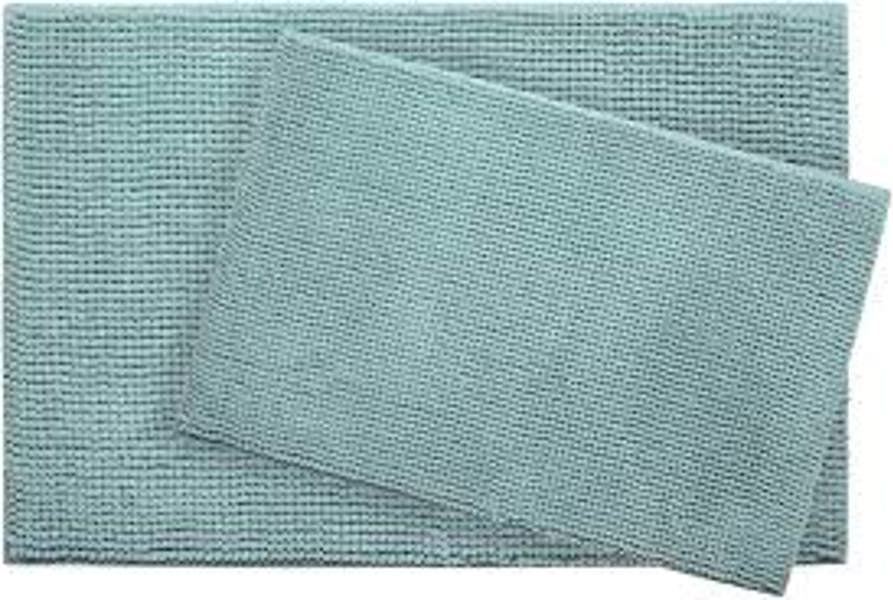 Safdie 93272.Z.80 Woven Bath Mat 19x29 In Light Blue