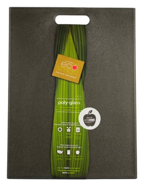 Architec ECOGLS16K Cutting Board 12 X 16 Recycled Polyglass Black