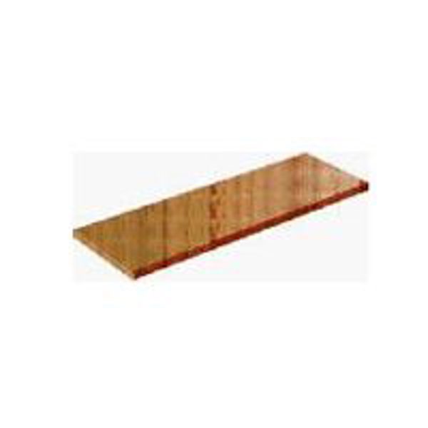 Knape & Vogt MFG 1980MPL12X48 Wall Mounted Shelf Board 12 X 48 Particleboard