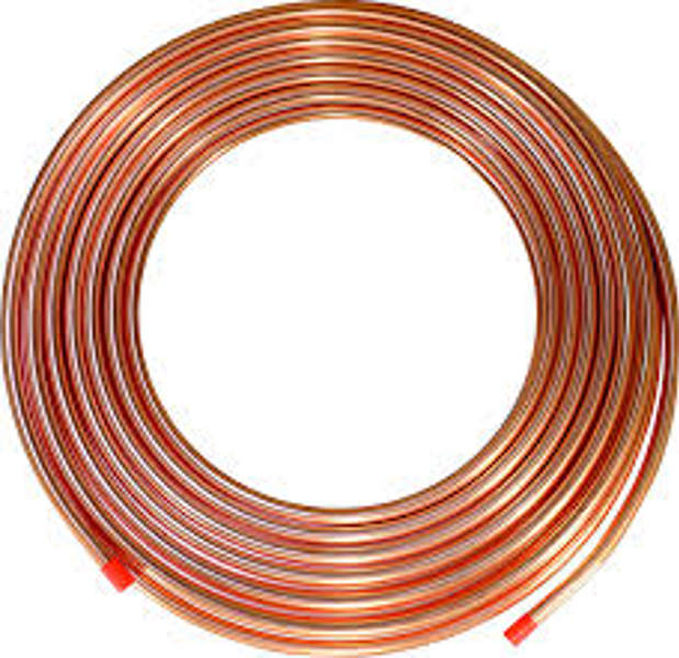 Barnett Brass & Copper BBR 316R50-FOOT Refrigeration Copper Tubing 316 O.D 50 Ft