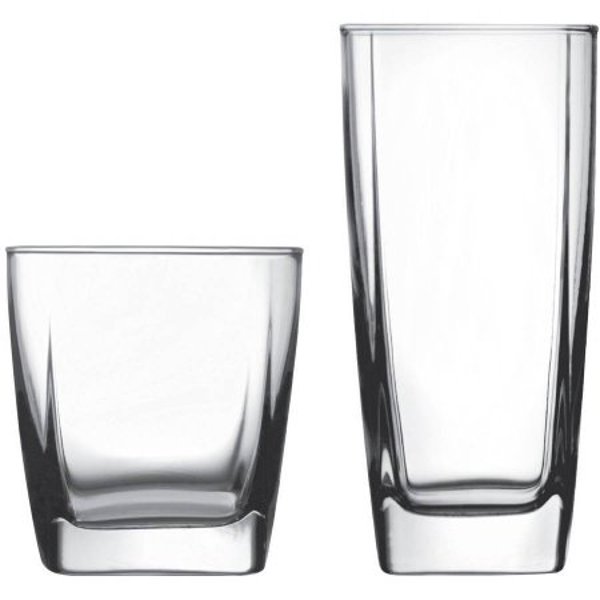 Anchor Hocking 11696L20 Tumbler Set of 16 Clear