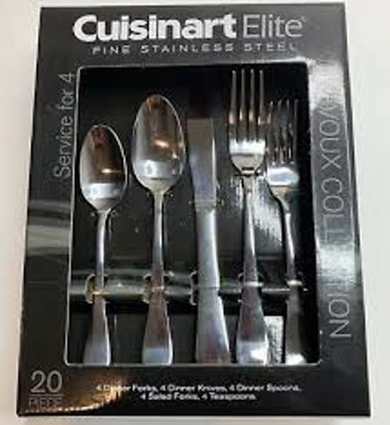 Cuisinart/Waring CFE-T20N Dinnerware Set 20 Pc Trevoux Collection