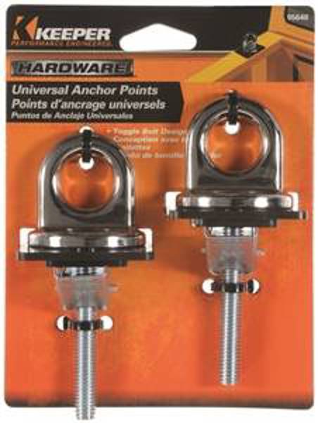 Keeper 05648/05649 Universal Anchor Point Chrome