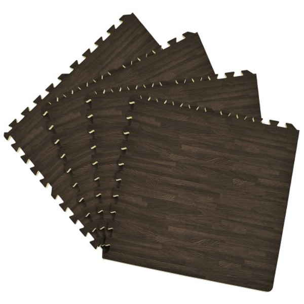 Achim FMTL101-06 Tile Interlocking Anti-Fatigue Mat Charcoal