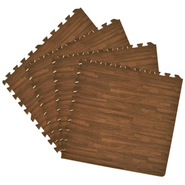 Achim FMTL103-06 Tile Interlocking Anti-Fatigue Mat Brown