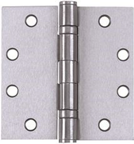 Tell Manufacturing HG100004 Square Hinge 3 Pack Satin Chrome