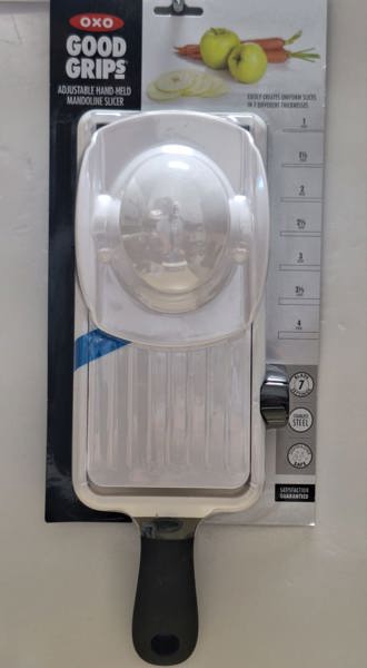 OXO INTERNATIONAL 11135900 Adjustable Hand-Held Mandoline Slicer