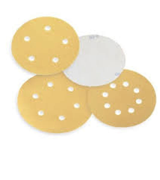 Mercer Abrasives 5586220 Sanding Disc 6 In 220G Platinum Hook and Loop Disc 6 Dust Holes