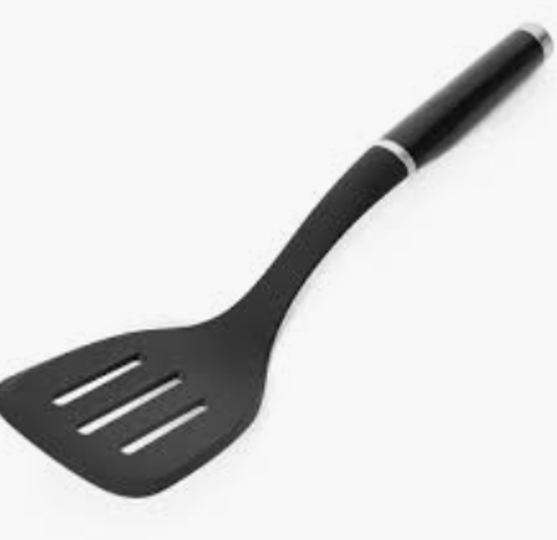 KitchenAid KE002OHOBA Slotted Turner Nylon Black