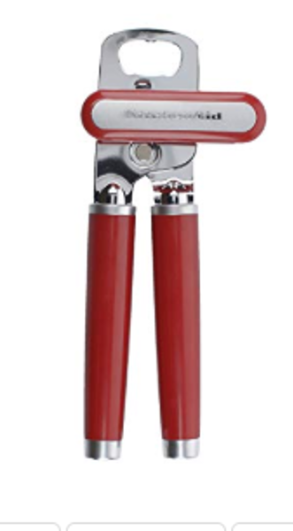 KitchenAid KE199OHERA Multi Function Can Opener with Bottle Opener Red