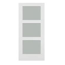 2/6X6/8 3 PANEL FROSTED GLASS