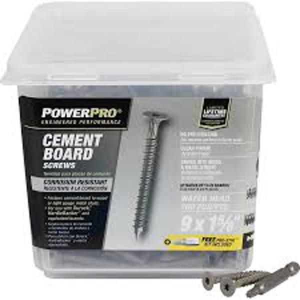 Hillman Group 48891 Cement Board Screw 9 X 1-5/8 In