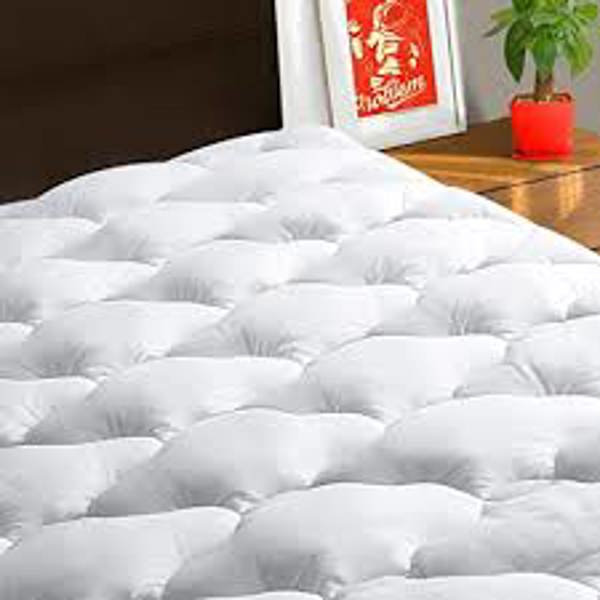 Global Weavers Corp 6B2CTTMPADF Full Mattress Pad 100% Cotton