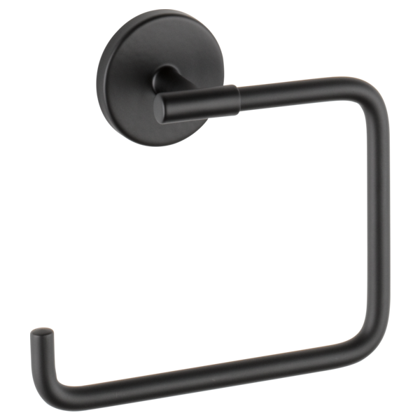 Delta Faucet 759460-BL Towel Ring Matte Black