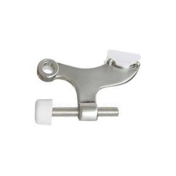 National Hardware N325589 Hinge Pin Door Stop Satin Nickel Durable Metal Easy Installation