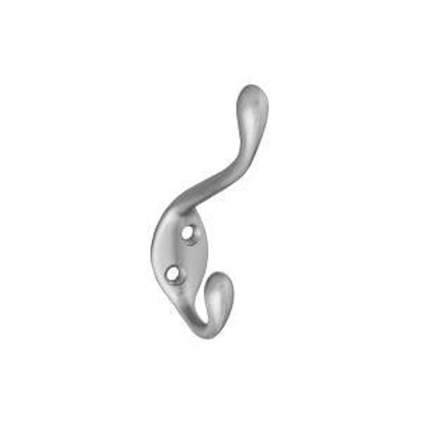 National Hardware N331-082 Heavy Duty Garment Hook 35 Lb Satin Nickel