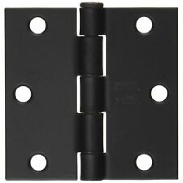 National Hardware N830-205 Door Hinge 3 Inch Cold Roller Steel 50 Lb Capacity