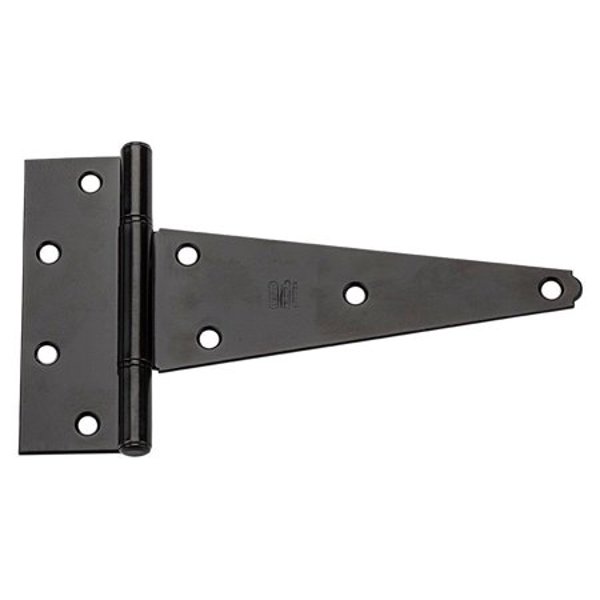 National Hardware N129-213 Hinge 5.5 In Height Black Leaf Steel 60 Lb