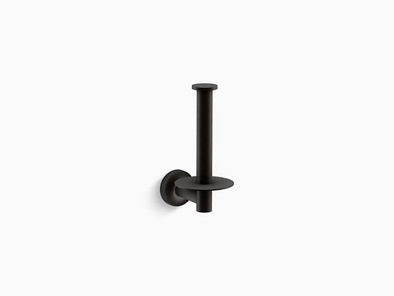 Kohler 14444-BL Tissue Holder Matte Black
